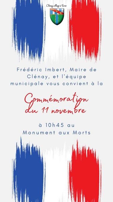 Commémoration du 11 novembre