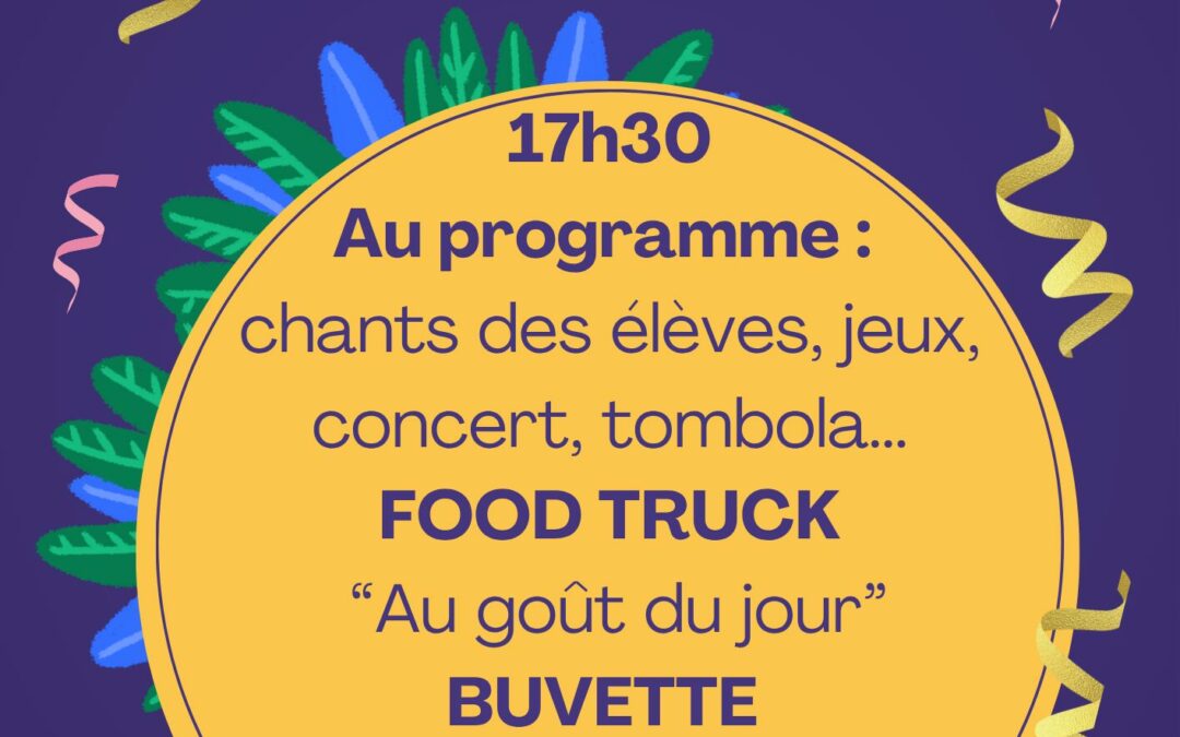 Kermesse de l’école de Clénay