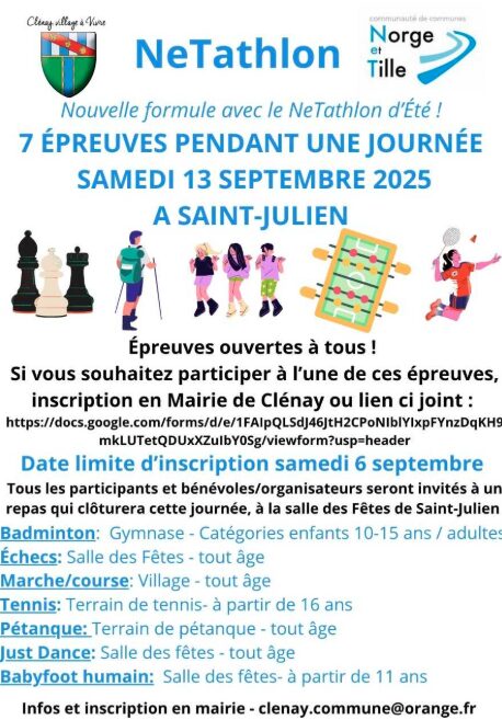NeTathlon d’été